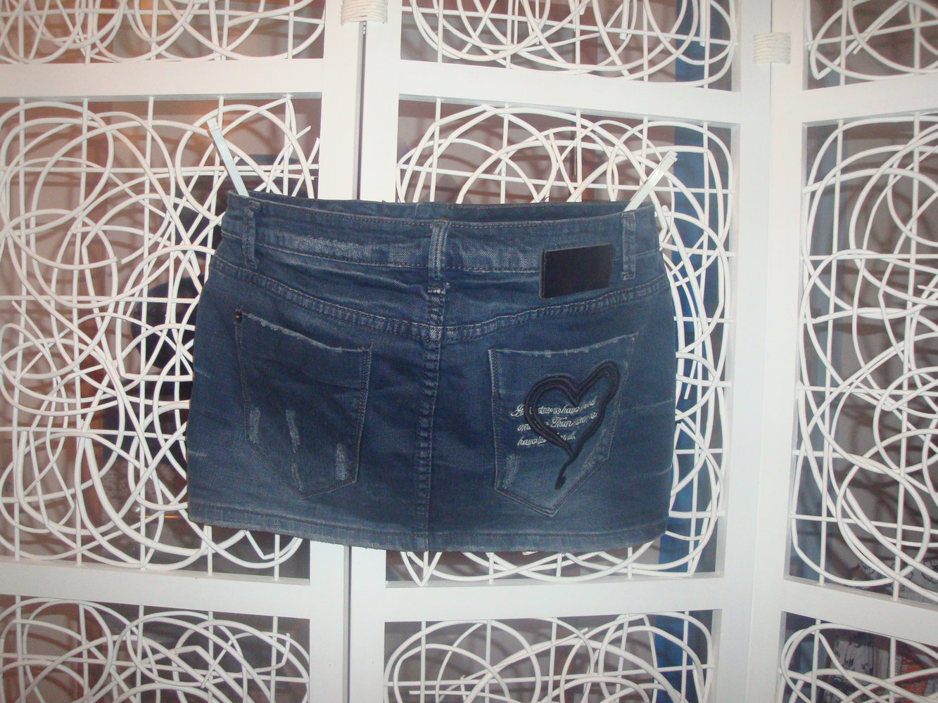 Jeansminirock