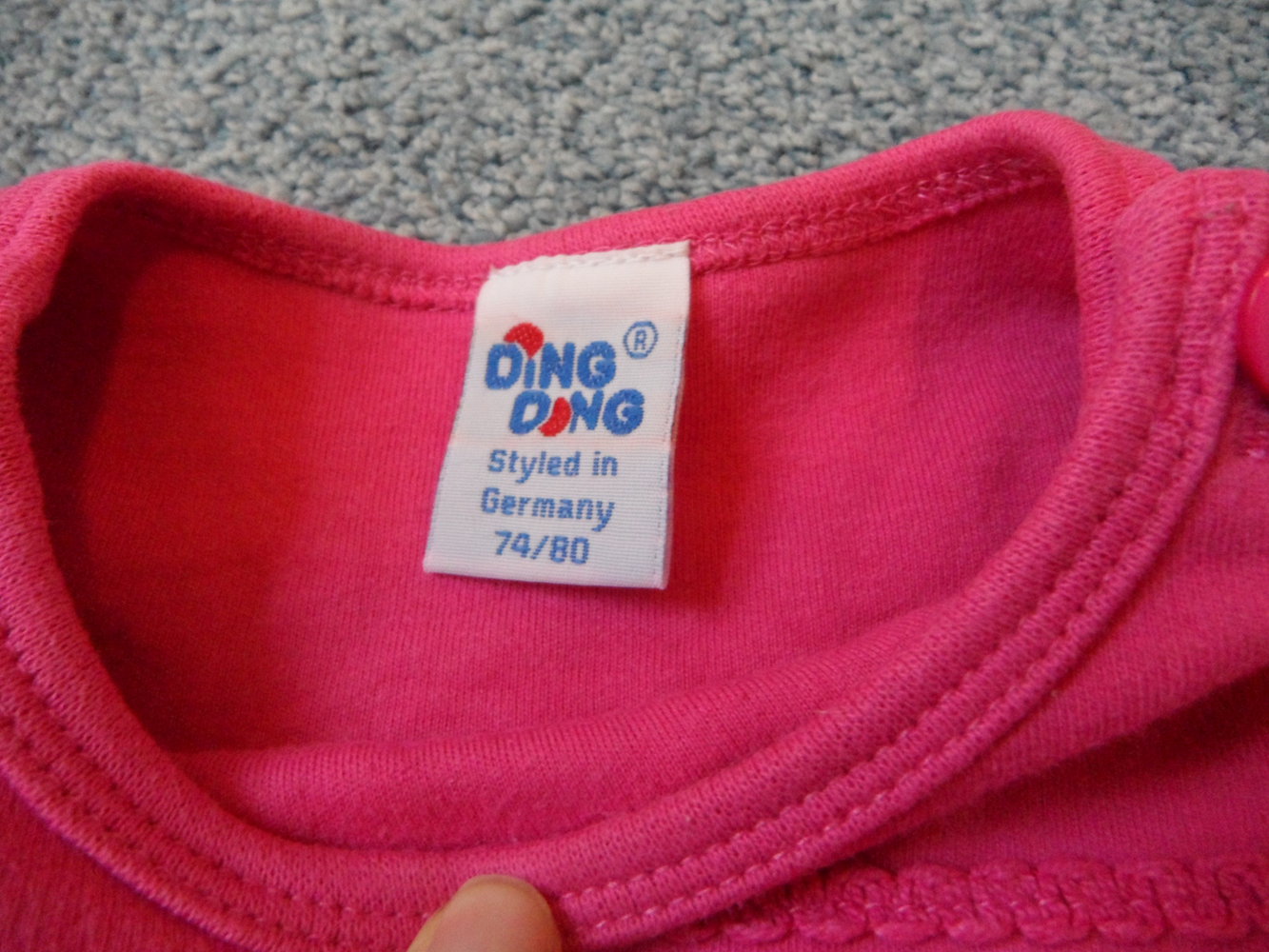 DingDong 74/80 tolle Tunika Langarmshirt