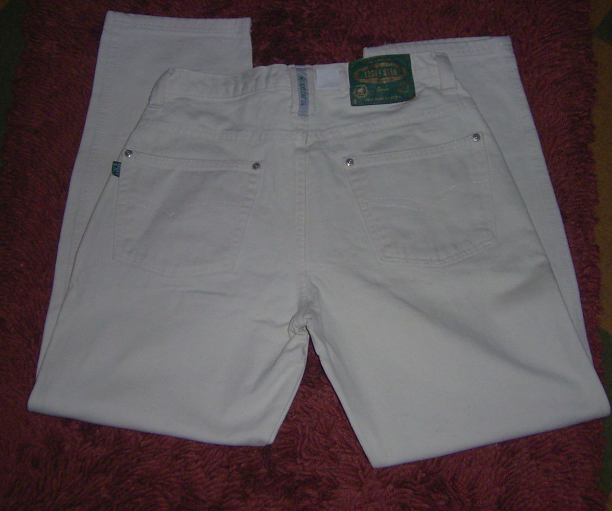Lucky Star Jeans Modell OHIO W33 L 30 beige 100% Baumwolle