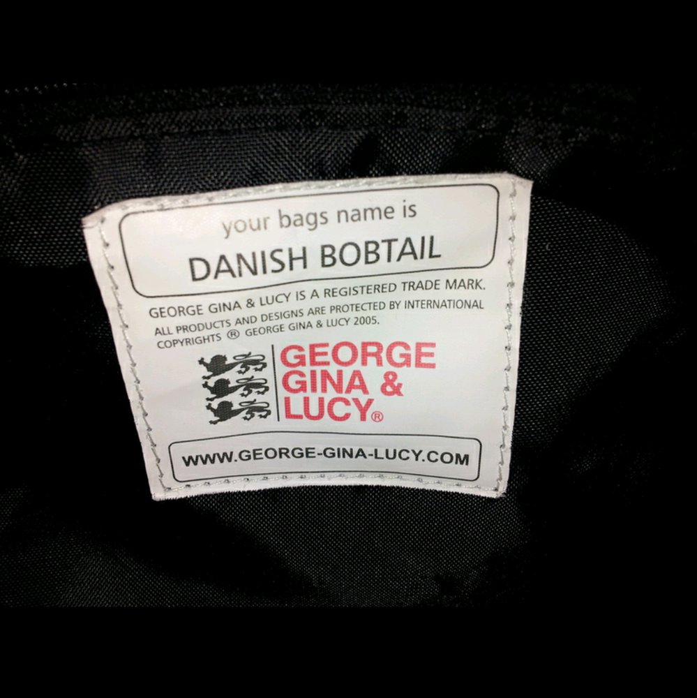 George Gina & Lucy Lila Schultertasche Umhängetasche Tasche Handtasche GGL Danish Bobtail wie neu