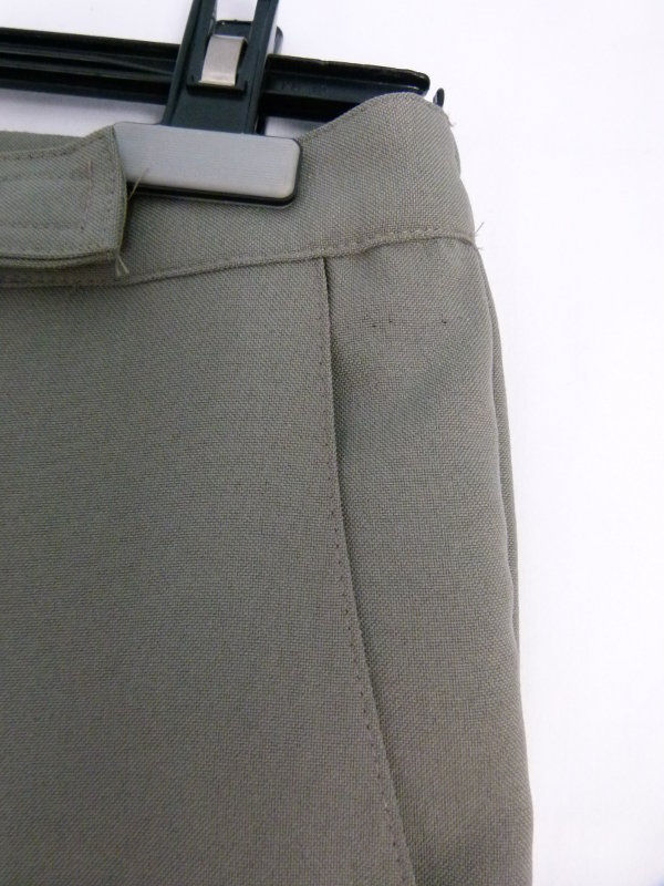 Damenhose Bundfalten Hose, grau, Business Büro Klassiker