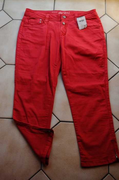 7/8 Hose mit Reißverschluss an den Beinen