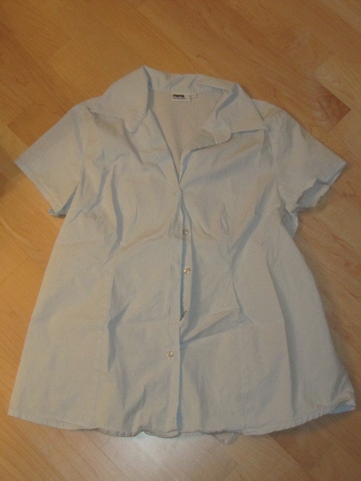 Umstandsbluse H&M hellblau Top Zustand Schwangerschaftsbluse Tunika