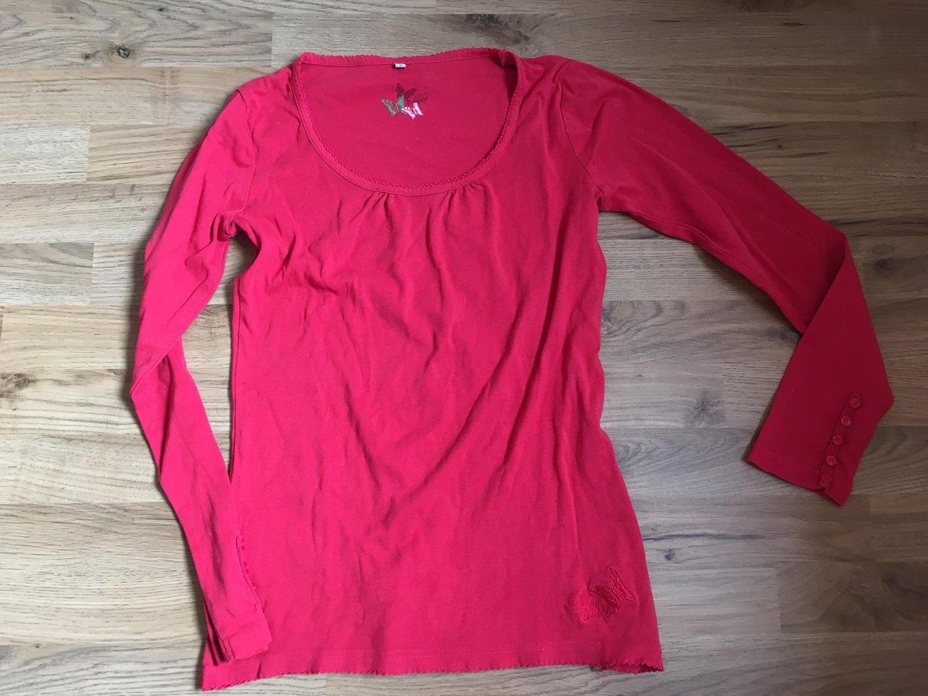 Rotes Langarmshirt von Soccx