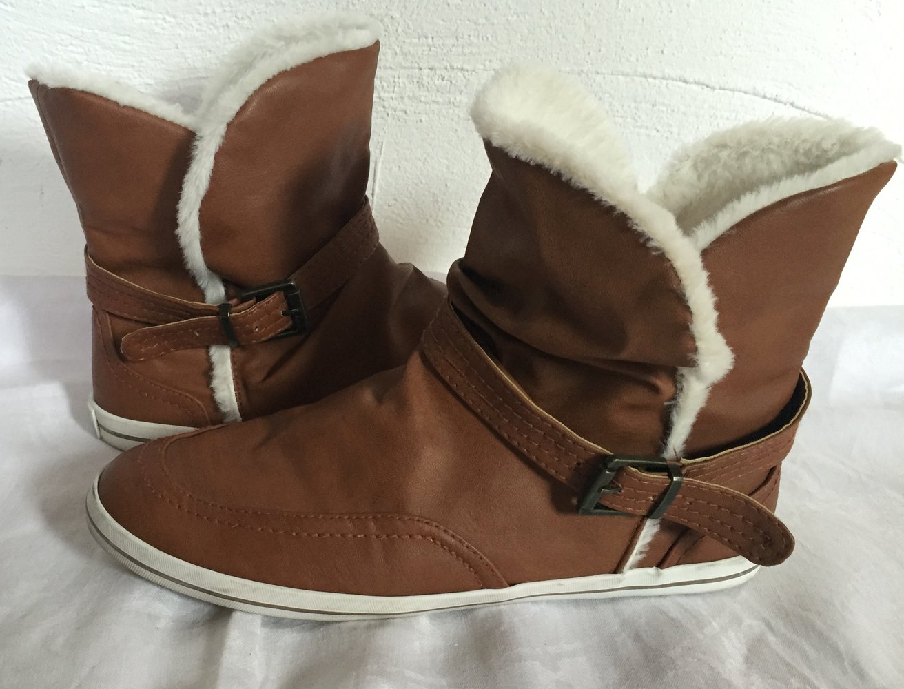 Braune Stiefeletten