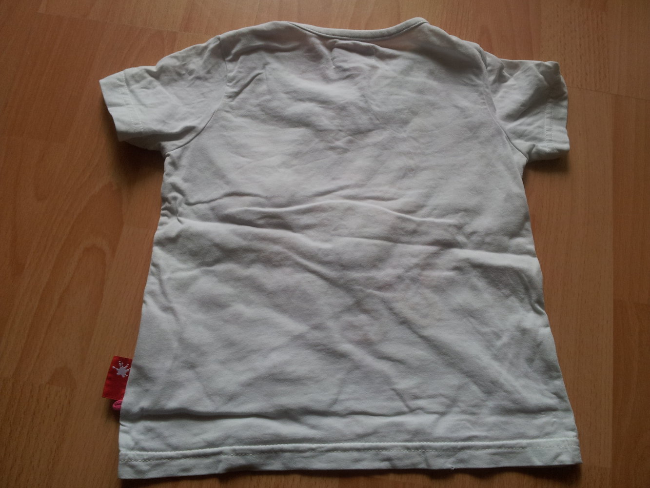 Shirt weiß, Blumen, Stickerei, Gr. 92 Sigikid