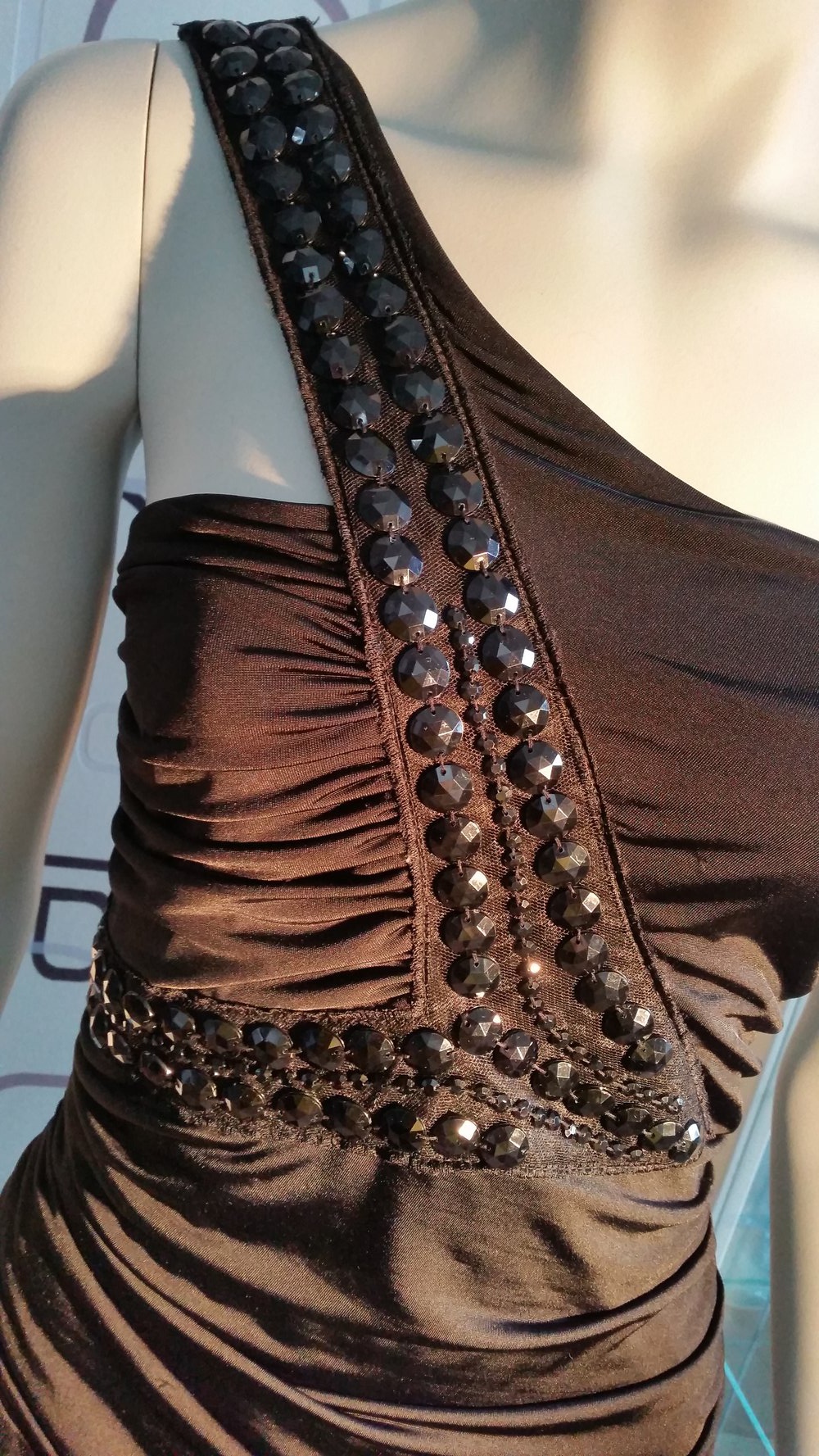 Schwarzes Abendkleid 