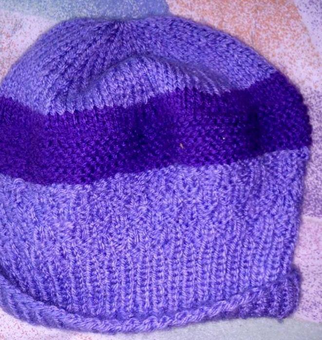 handgestrickte Mütze Neu