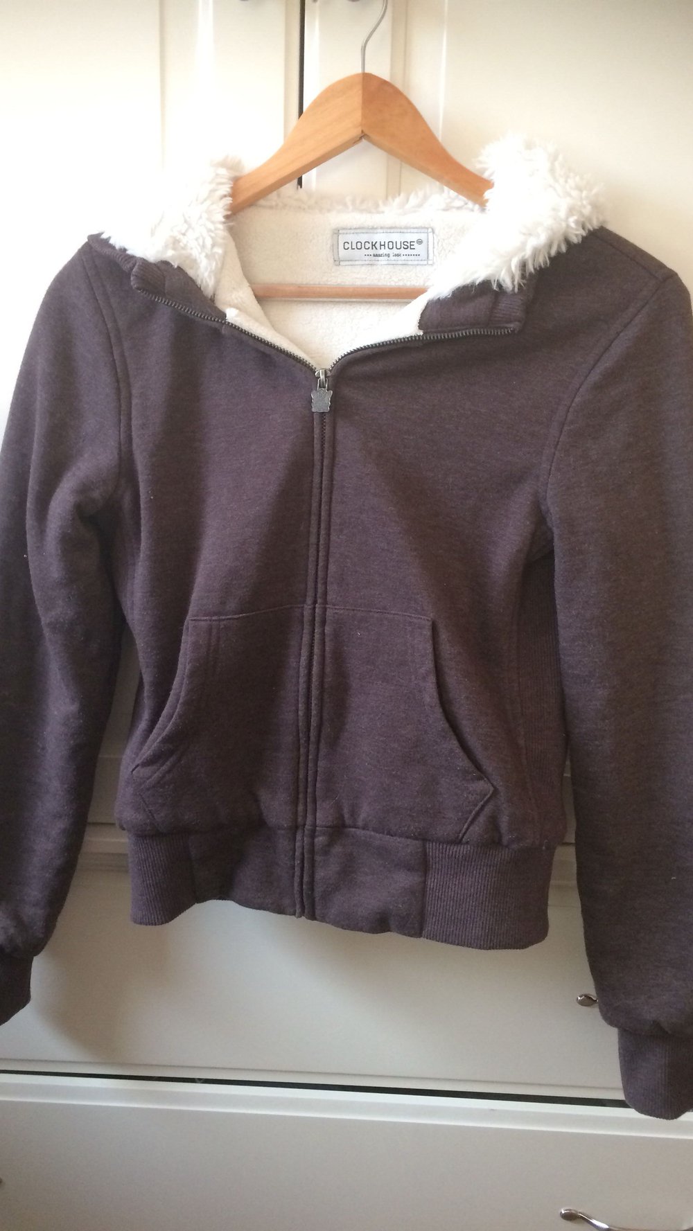 Braune Jacke 