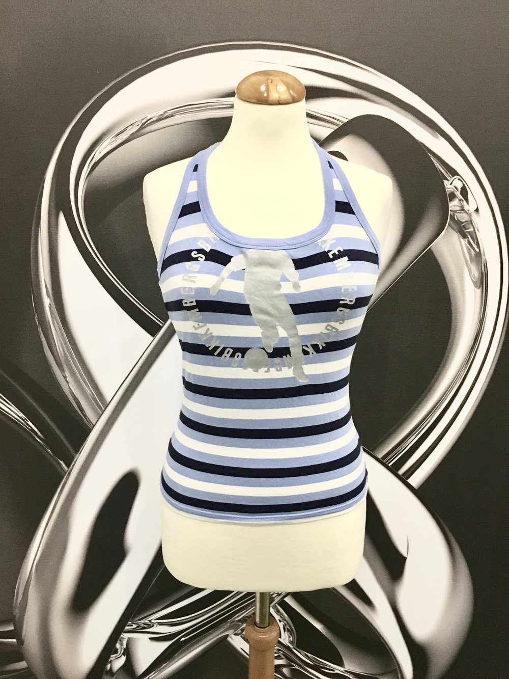 Orig. Daniel Bikkembergs Top Ringerrücken T-Shirt S (XS 34 36) 79€