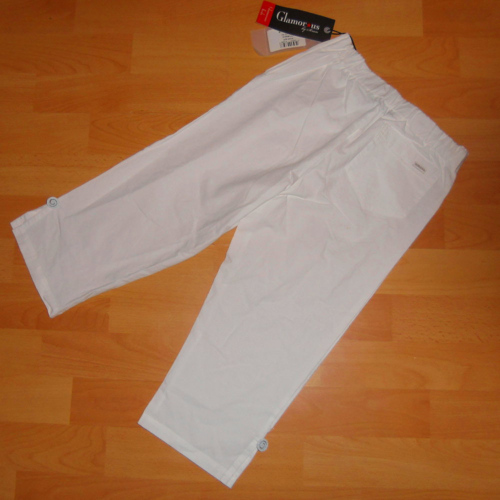 Neu-Glamorus by Strass- schöne,edle 3/4 Hose Gr.134