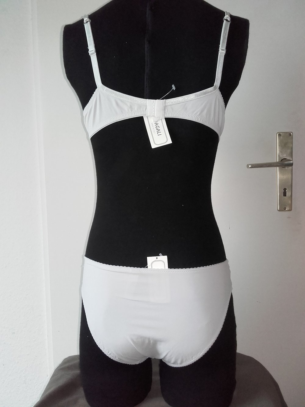 Magali , grau, perla Set, BH 80/B, Slip 40