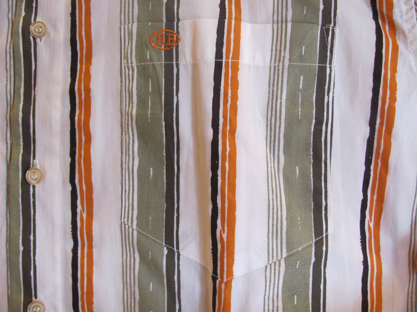 Hemd Herrenhemd Kurzarm Rainbow Collection Größe 43/44
