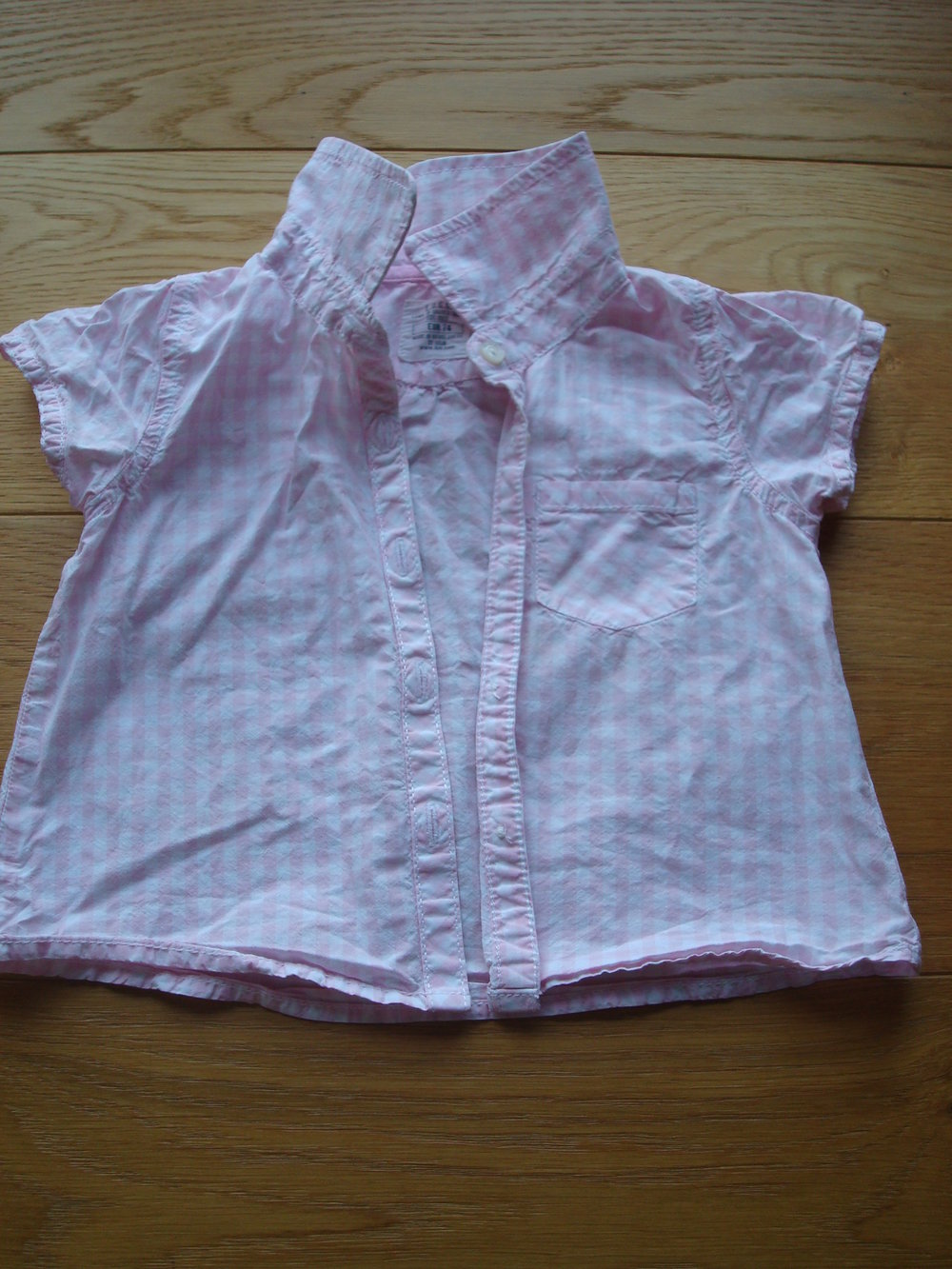 karierte Bluse von LOGG Gr. 74