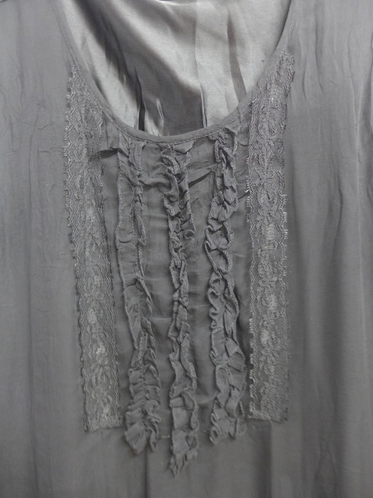 Street one Kleid schwarz Volants