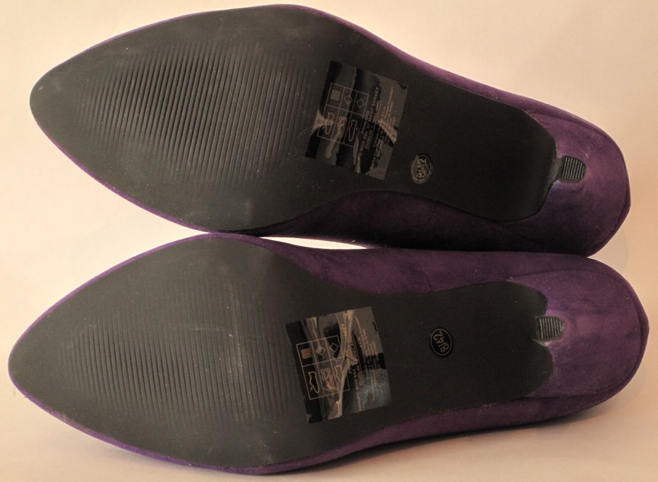 Sexy Pumps Highheels Gr. 41 (42/8) violett neu