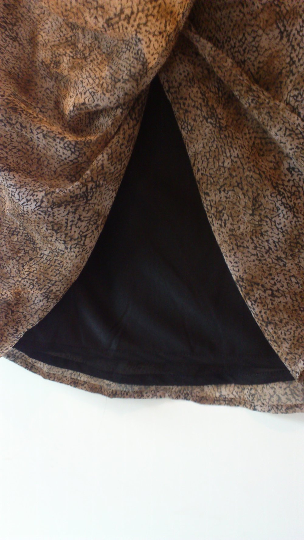 Rock mit Animalprint Mango XS 34
