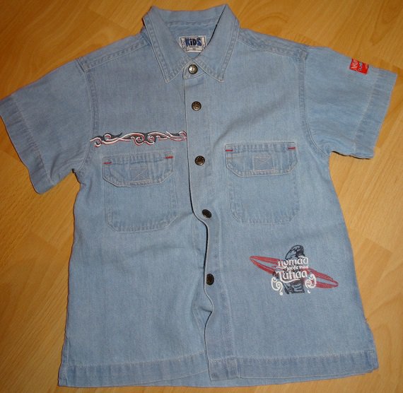 Schickes Jeanshemd Kids Fashion Gr. 98