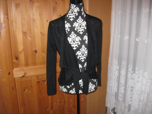 *** Eleganter Cardigan mit Lurex ***