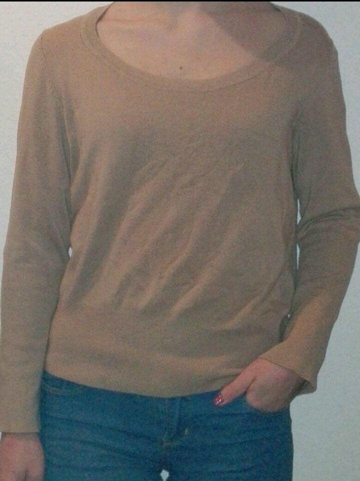 Damen Fein Strick Pullover Größe L 