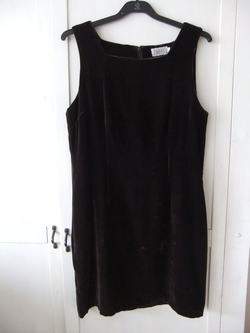 Samt Kleid Gr. 40 M in Bordeaux rot Abendkleid Mittelalter Gotic