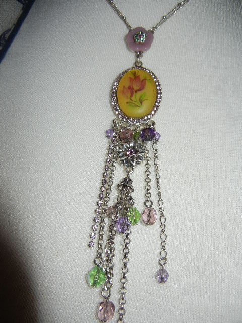 Halskette Collier BOHM silber edel neu NP 79€ 42cm lang Medaillon filigran