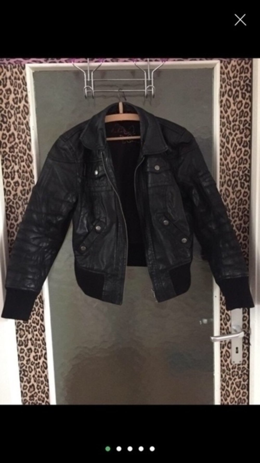 Echte Leder Jacke 