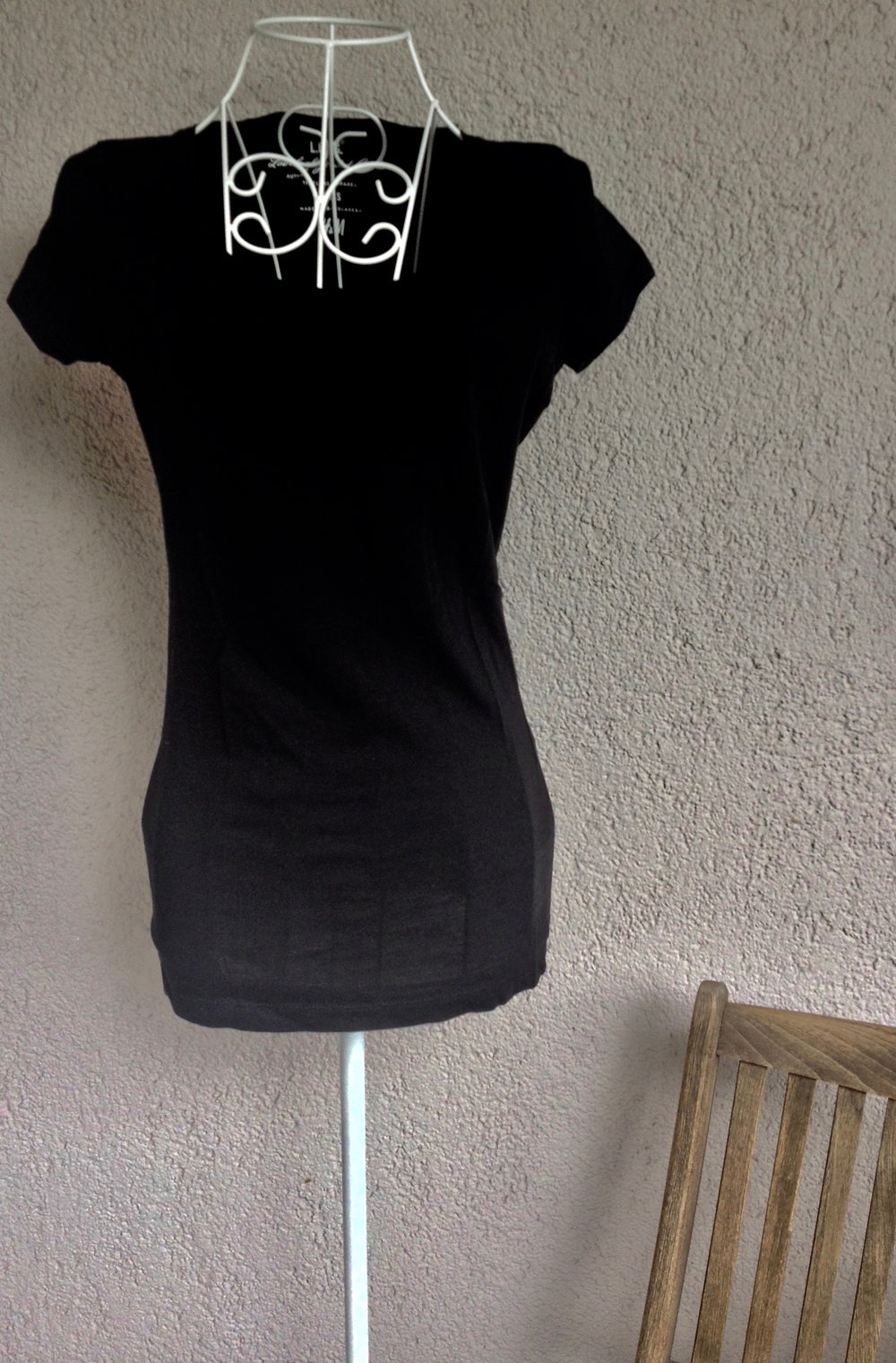 Schönes schwarzes Basicshirt von H&M L.O.G.G.