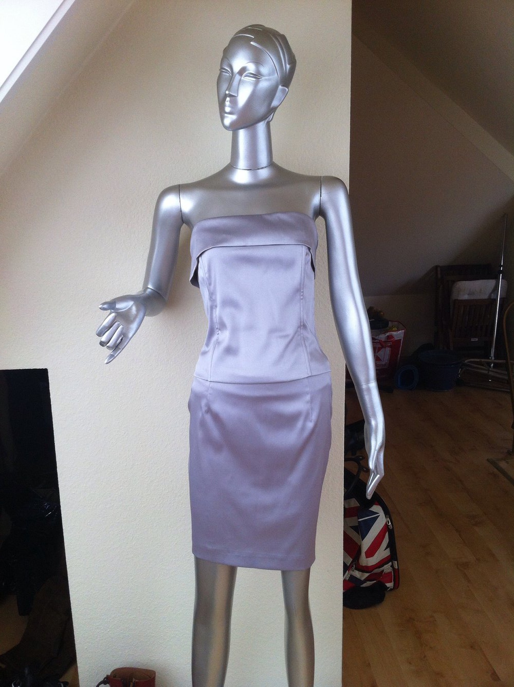 Zweiteiler Abendkleid Corsage und Rock