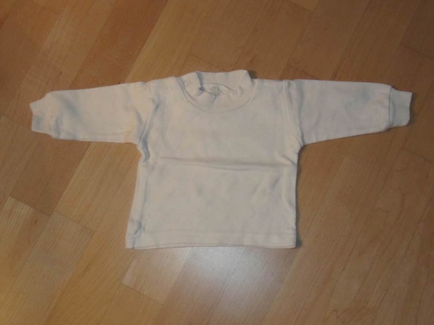 Weißer langarm Pulli Gr.2 ~Gr. 62