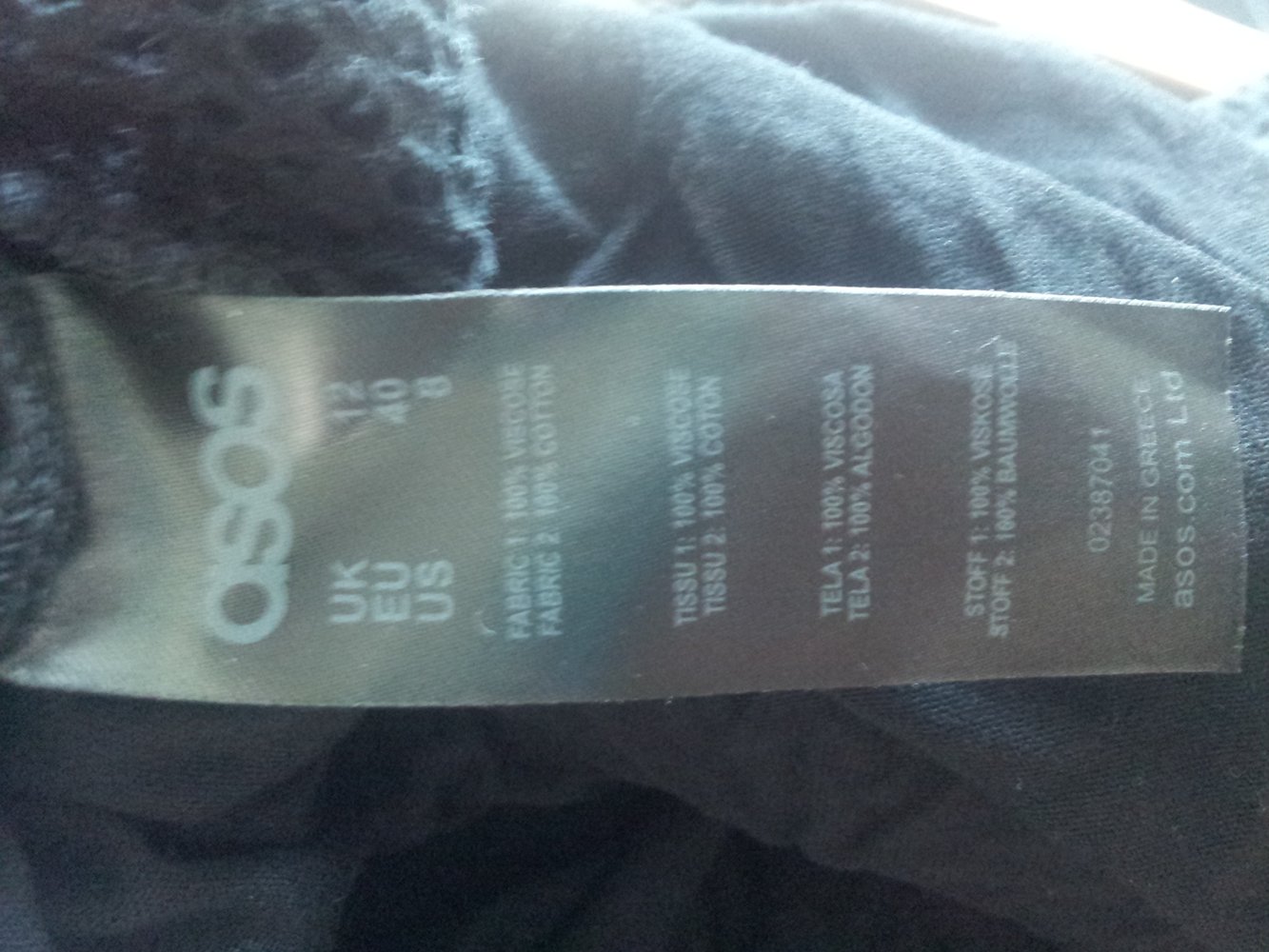 ASOS Netz Kleid 