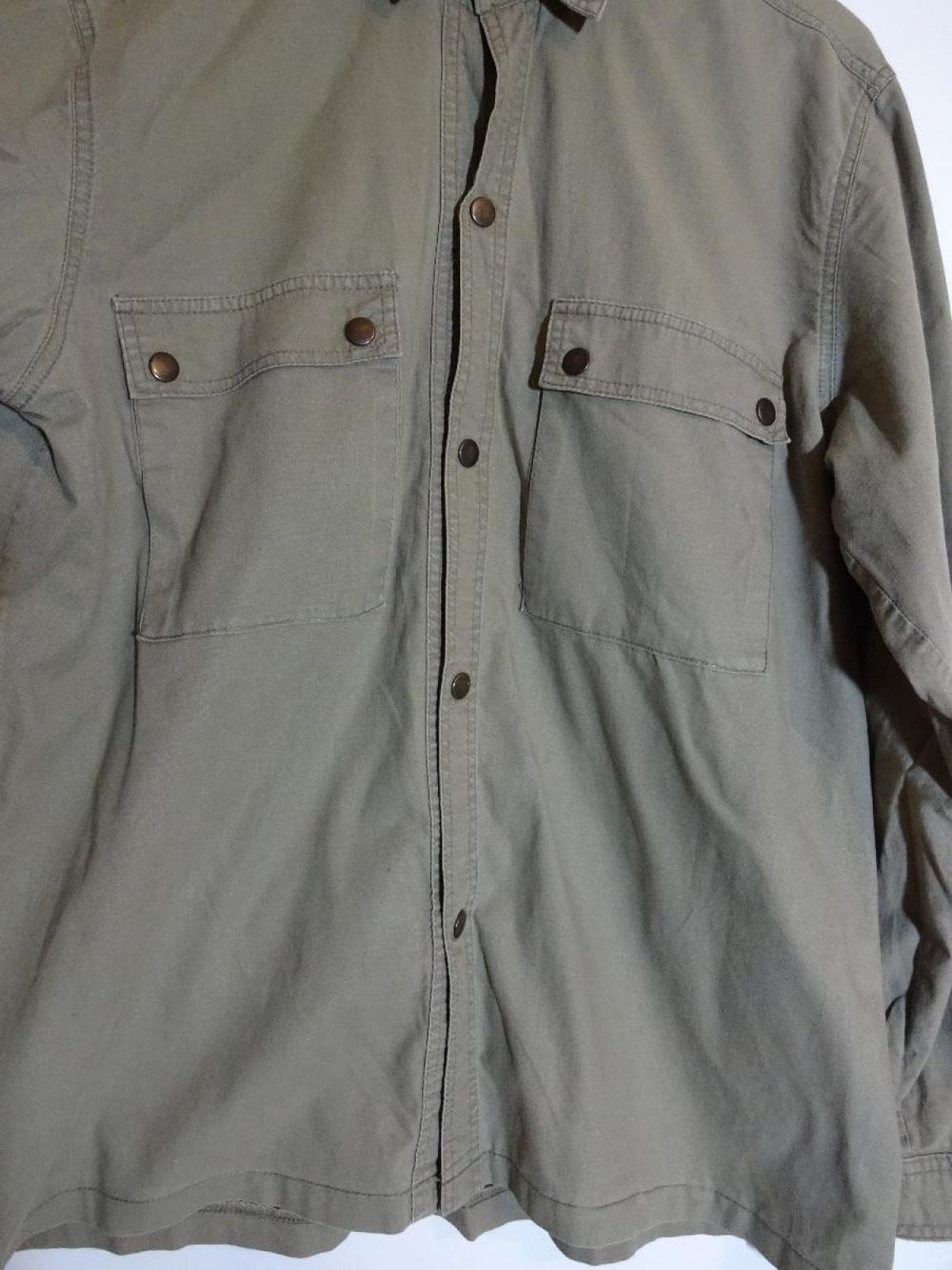 Herrenhemd Khaki Safari Gr. 52