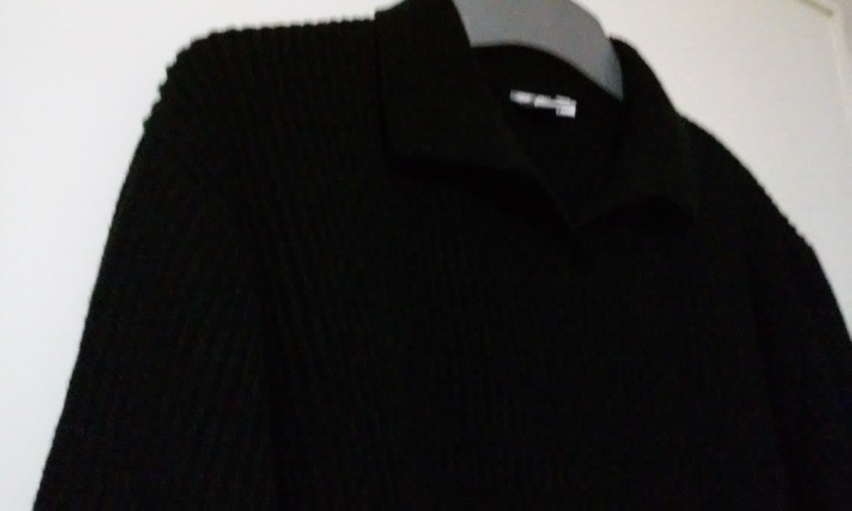 Winterpullover Pulli Rolli schwarz