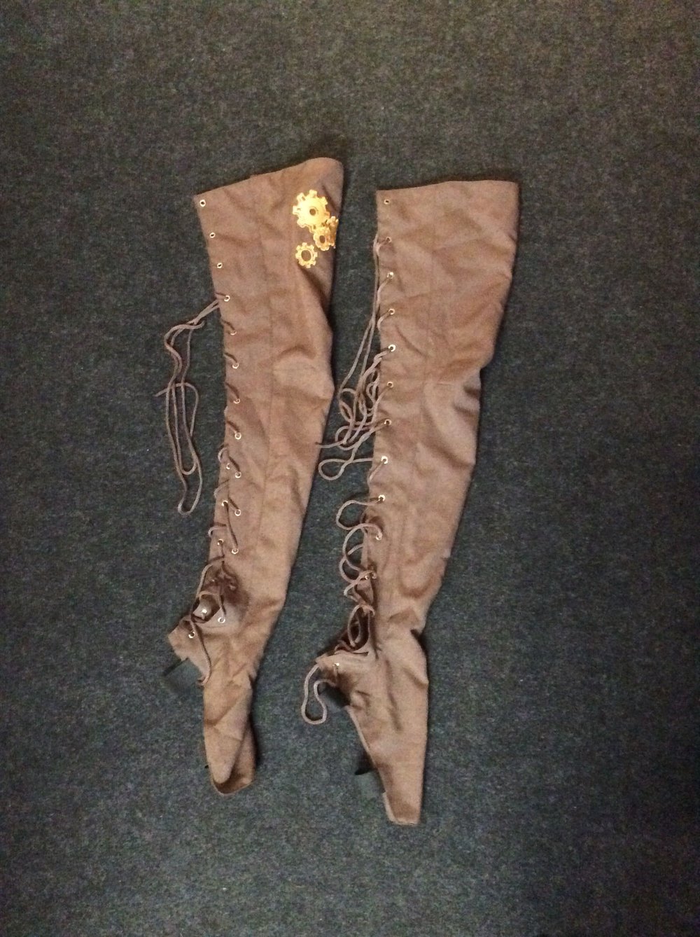 Steampunk Beinstulpen