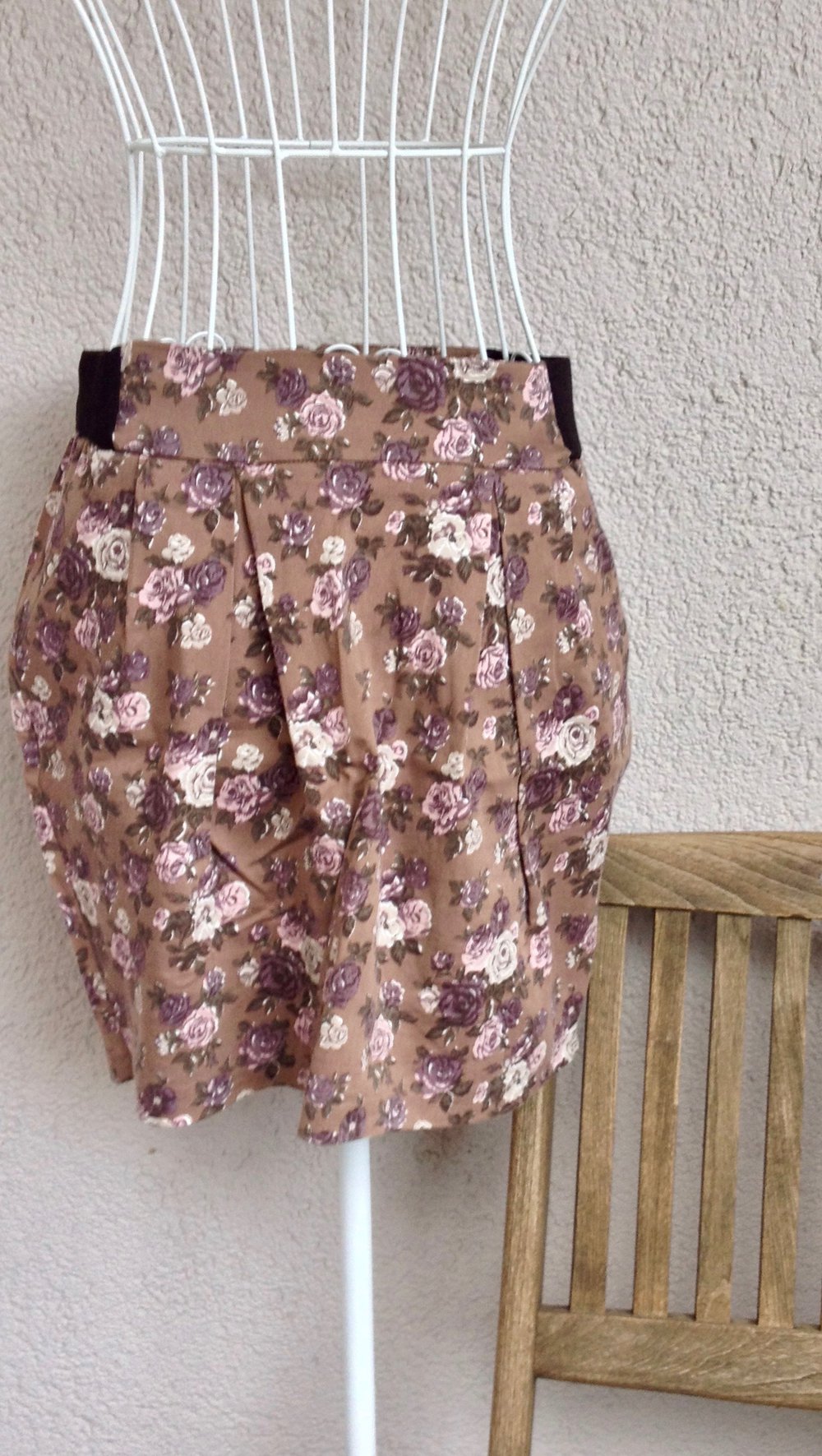Super schöner Blümchenrock im Vintage Look von Vero Moda