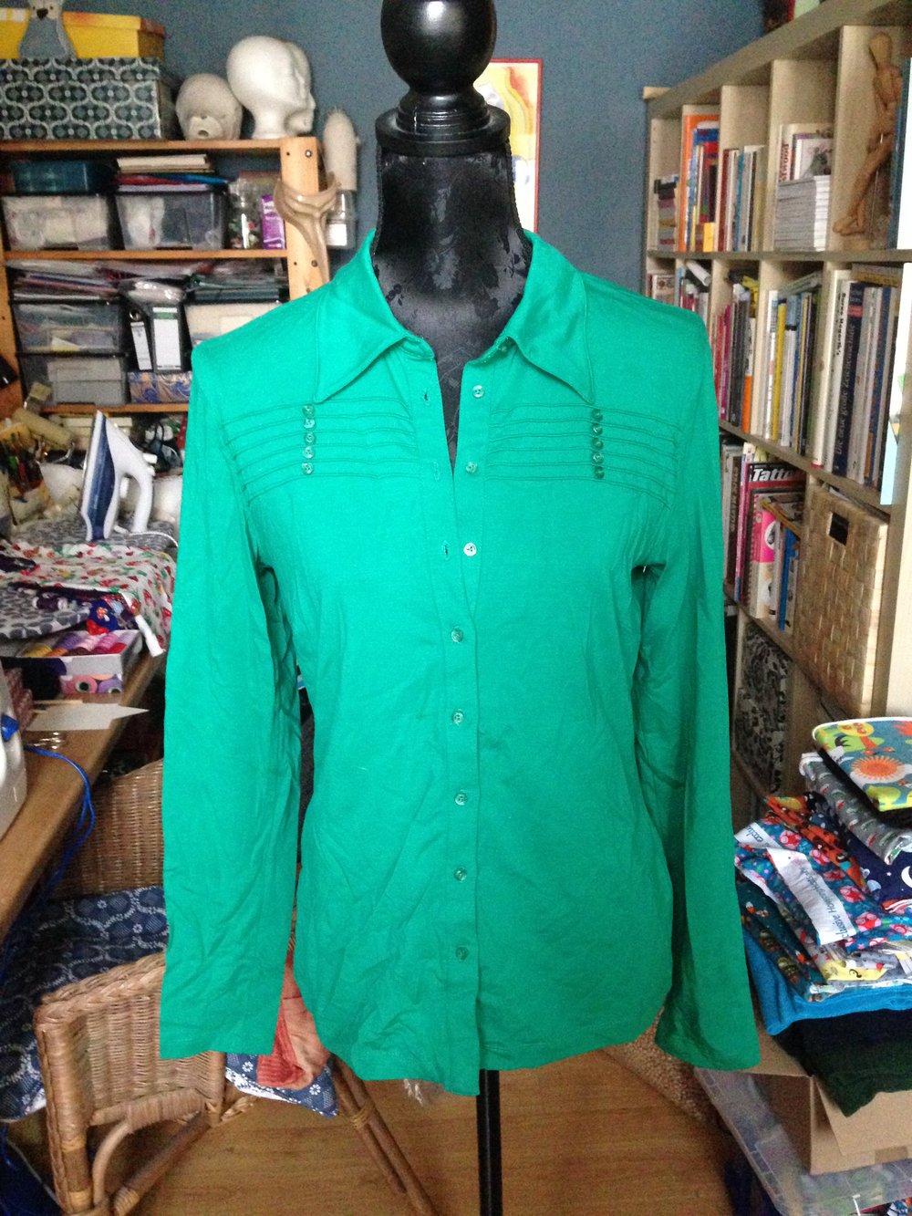 Bluse von Who`s that Girl mit langem Arm