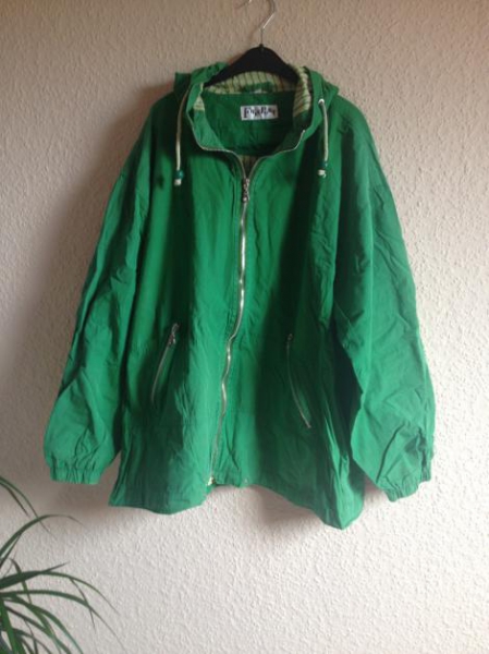 grüne Jacke
