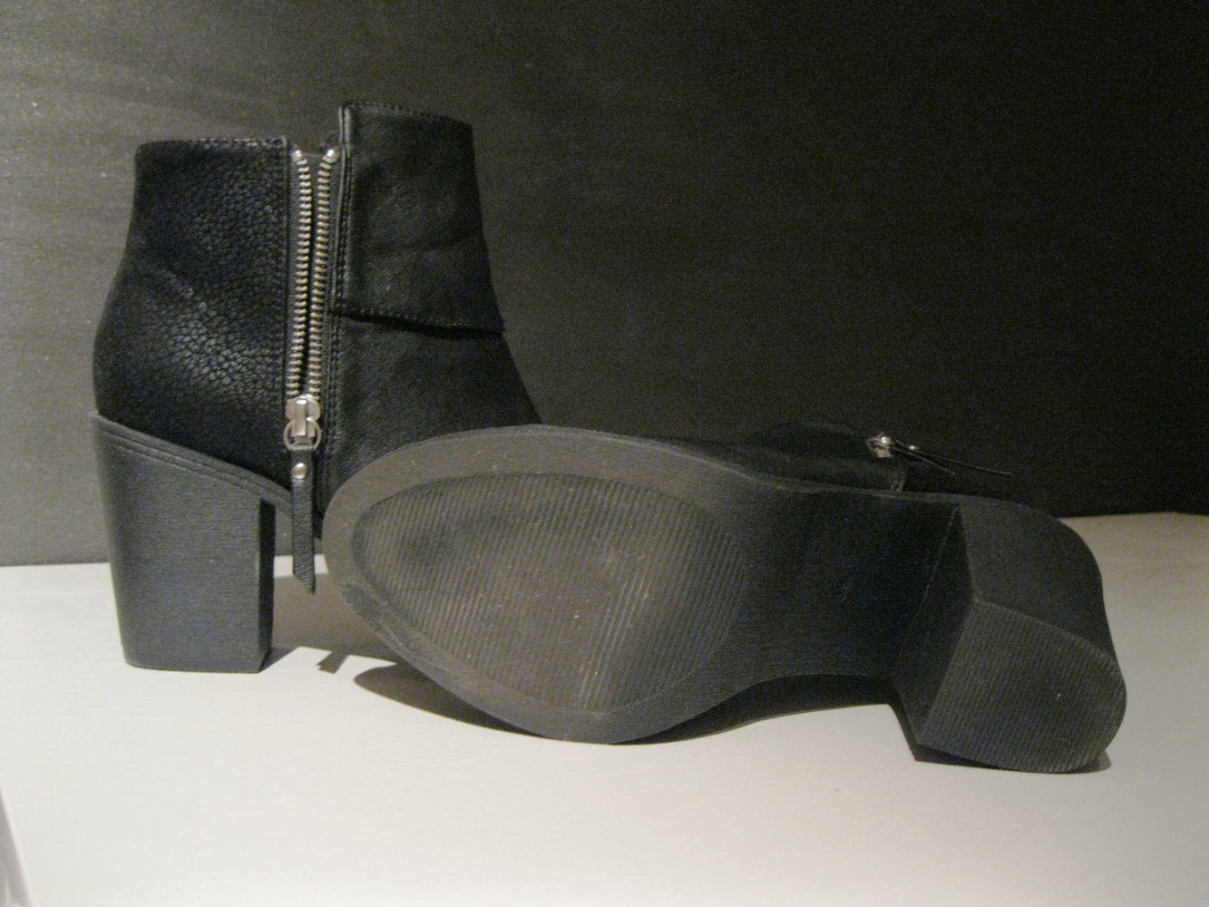 Ankle Boots schwarz Gr. 39 H&M