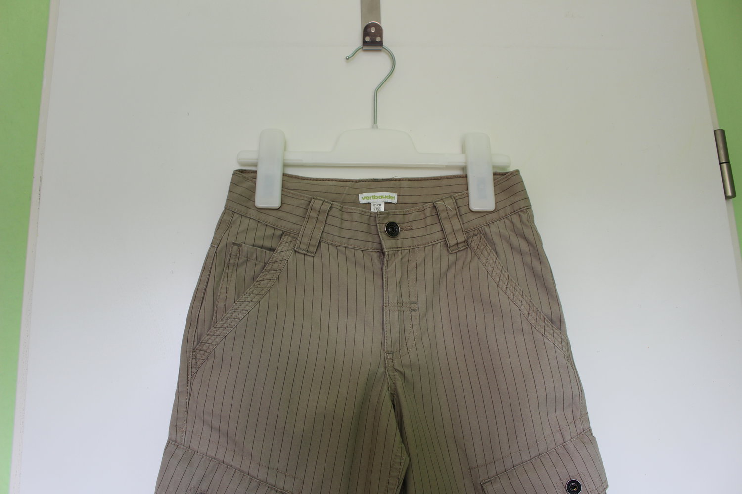 220. Lange Bermudas von Vertbaudet, Gr. 132-134, 9 Jahre