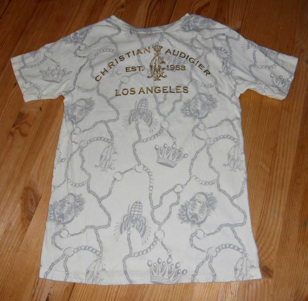 Christian Audigier- cooles T-Shirt Gr.8 ca 128-152
