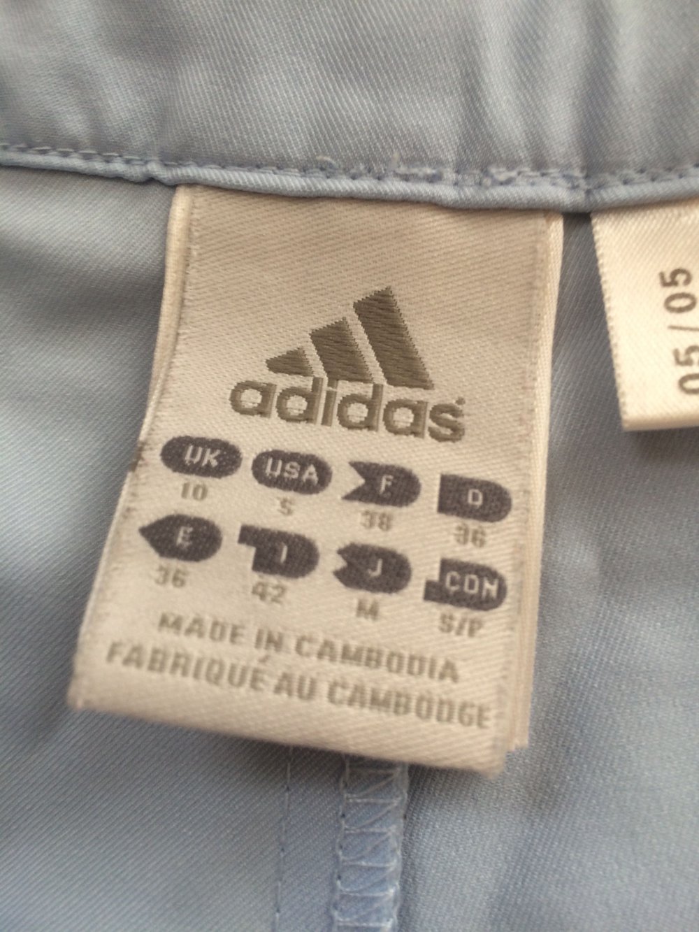 Shorts gr.36 babyblau