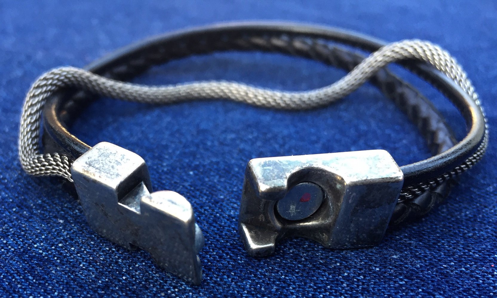 LEDER ARMBAND mit Magnetverschluss