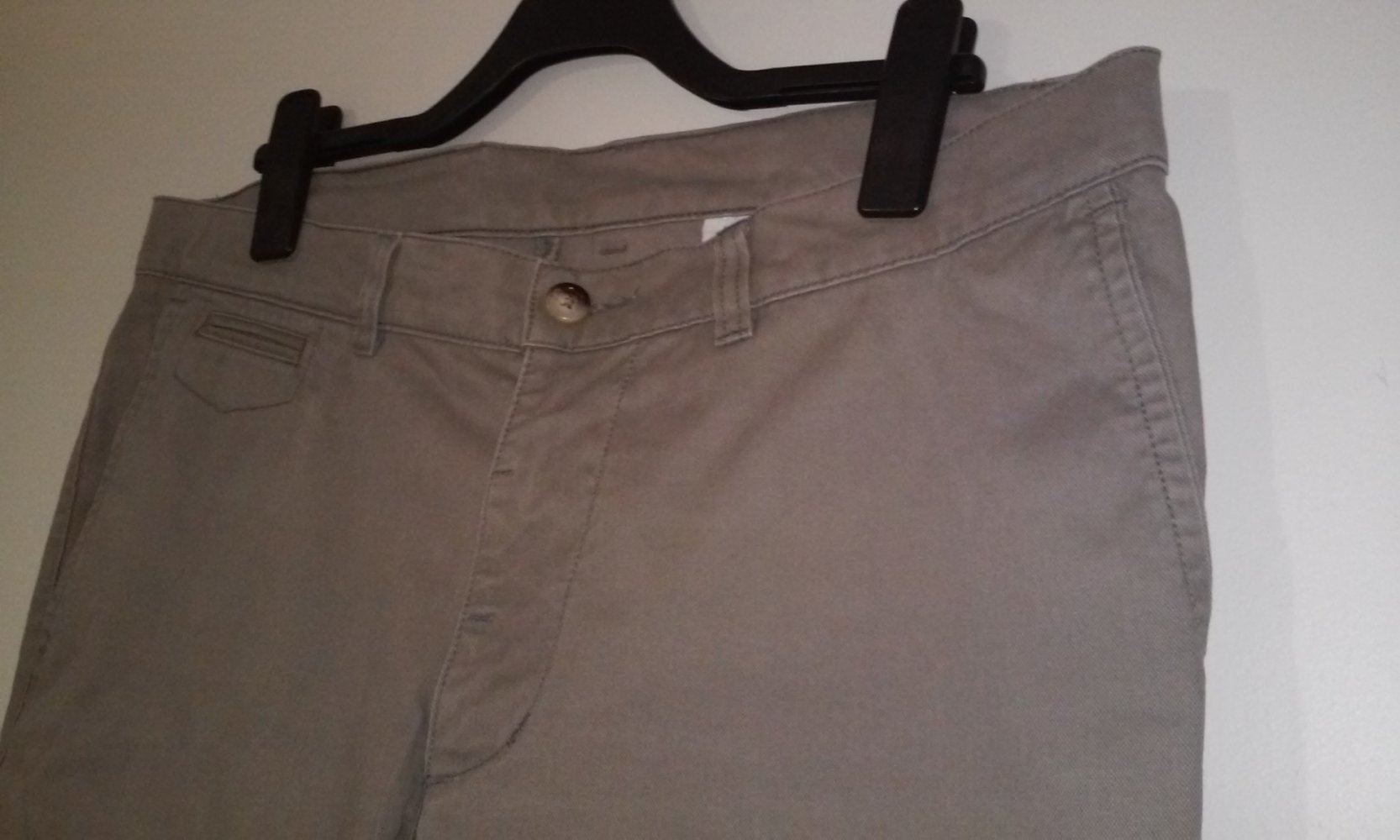 Gr.27 Herrenhose Sommerhose Baumwollhose allrounder in Taupe