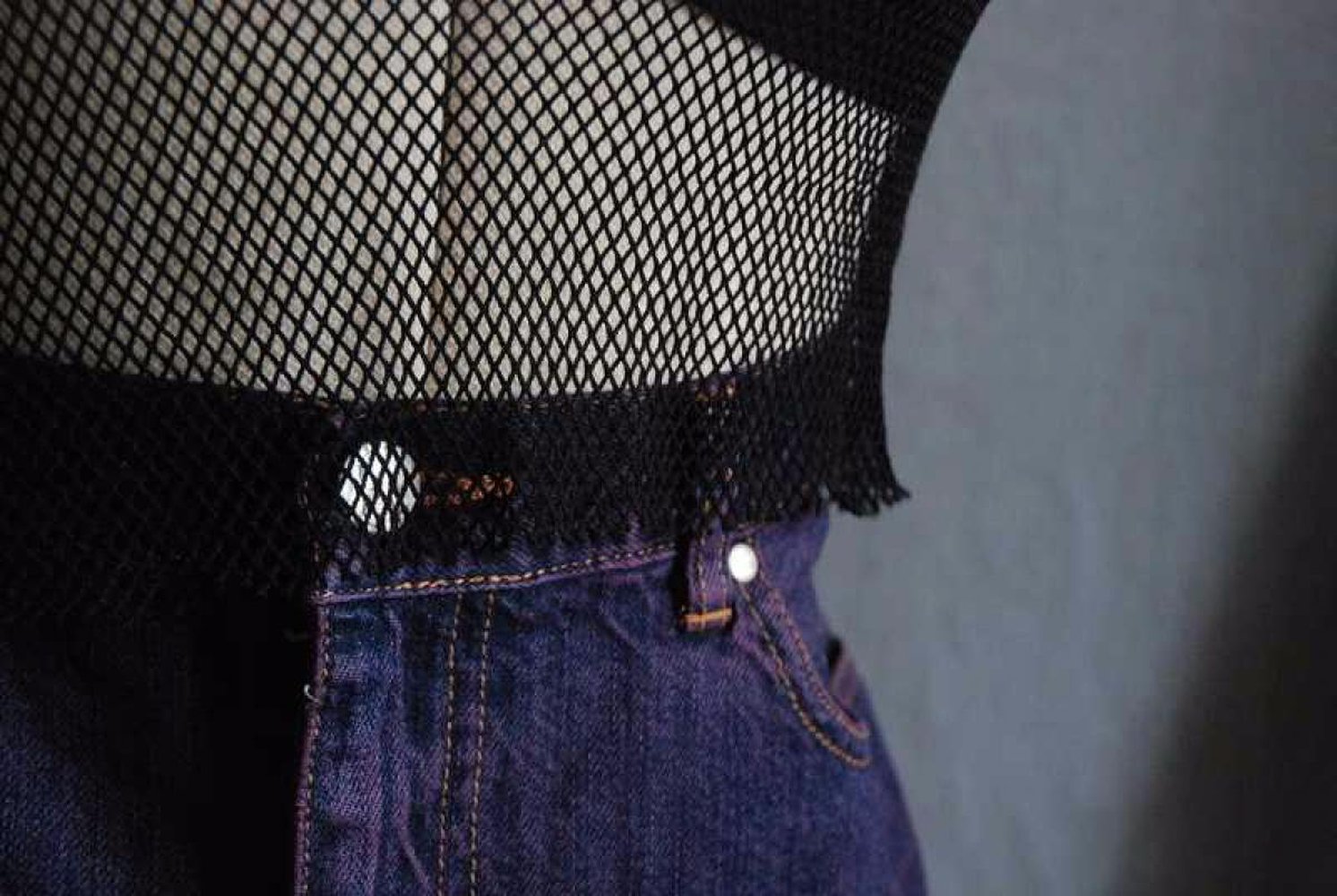 Crop Netzshirt Net