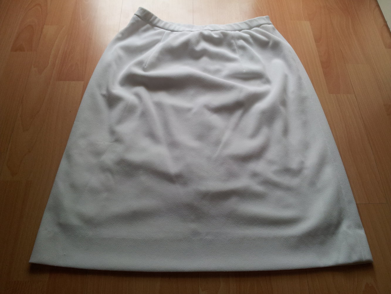 Rock weiß Gr. 44 Gummibund