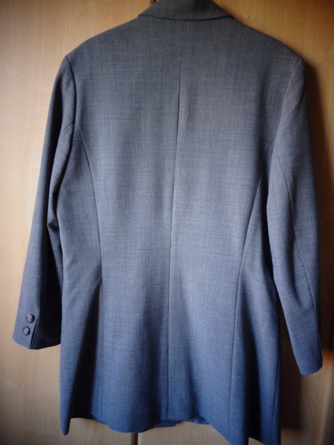 #Blazer Jacke Gr. 38/40 Stretch hellgrau