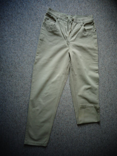 #Vintage Hose Jeans Gr. 38, beige / nude