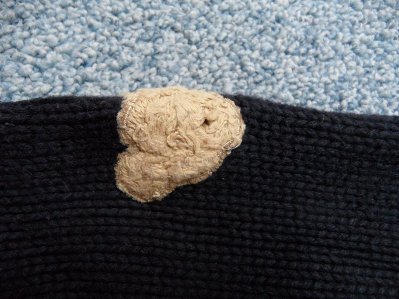 Steiff Strickjacke mit Teddy