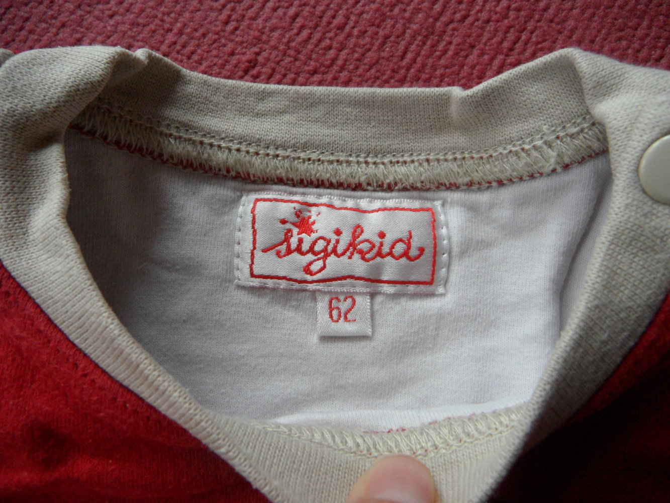 Sigikid warmes Sweatshirt Pulli doppellagig Hund im Flugzeug