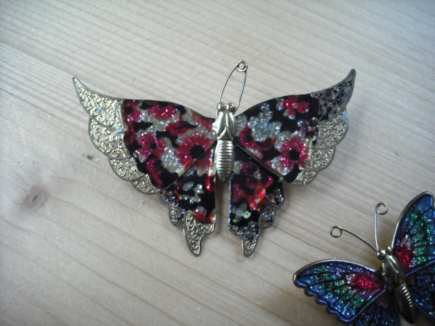 Brosche Schmetterling